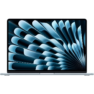 Ноутбук Apple MacBook Air A3241 M4 10 core 24Gb SSD512Gb/10 core GPU 15.3' Liquid Retina (2880x1864) macOS lt.blue WiFi BT Cam (MC7D4HN/A)