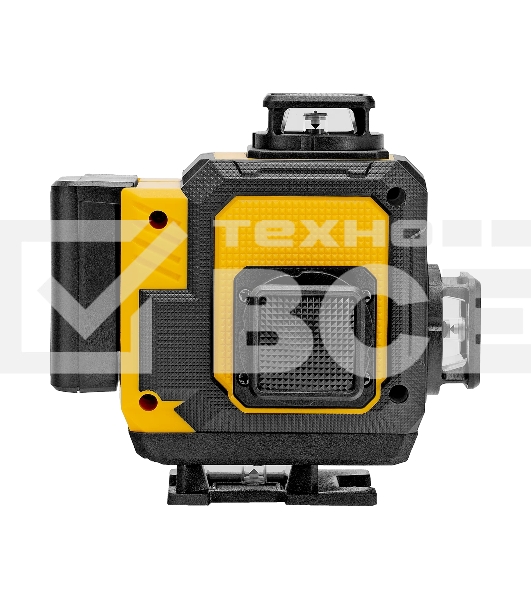 Лазерный уровень мультипризменный Denzel DLV-360-4C, 30 м, зеленый луч, Li-Ion 2,4 Aч, кейс