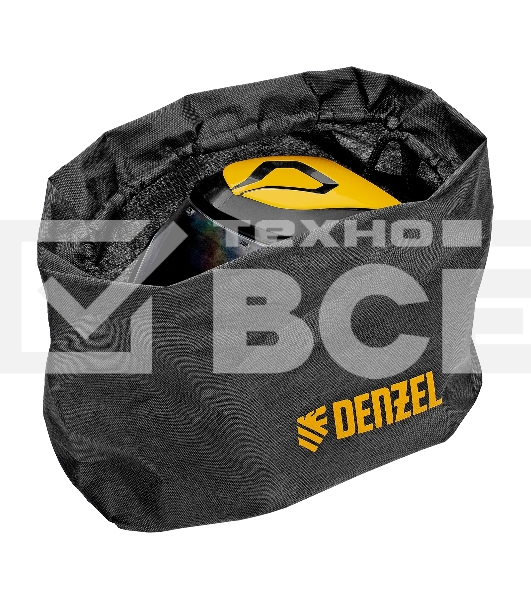 Щиток защитный лицевой (маска сварщика) Denzel F10, см. окно 100х96, Real Color, DIN 4-8/9-13