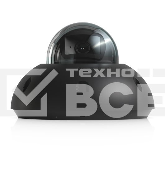 Купольная камера 4K PoE Ubiquiti UniFi Protect Camera G6 Dome Black с ночным видением, интеллектуальным распознаванием и прочным антивандальным корпусом.