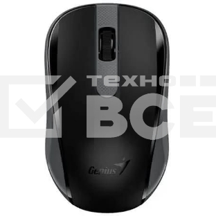 Мышь беспроводная Genius NX-8008S черный, 1200 dpi, радиоканал, USB, кнопки - 3