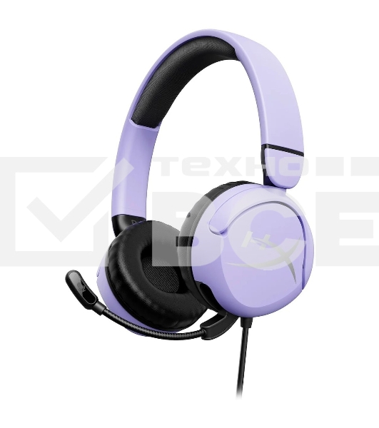 Гарнитура проводная игровая HyperX Cloud Mini Lavender 7G8F5AA