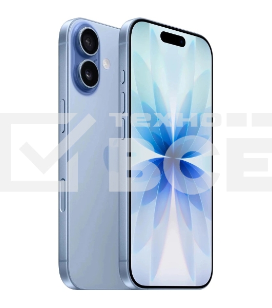 Смартфон Apple iPhone 17 512Gb Mist Blue A3520 MG6T4KH/A (Sim+eSim) 195950644876