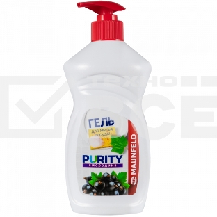 Гель для мытья посуды Maunfeld Purity Смородина 450г MDL450CD_FP (дозатор) (2шт)