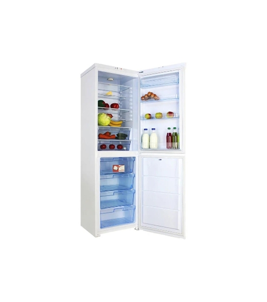 Холодильник ОРСК-177 B glass белый двухкамерный 220/160л морозилка снизу