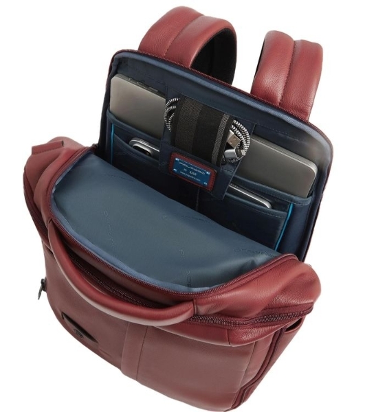 Рюкзак мужской Piquadro Russel CA6767W137/CU красное дерево кожа