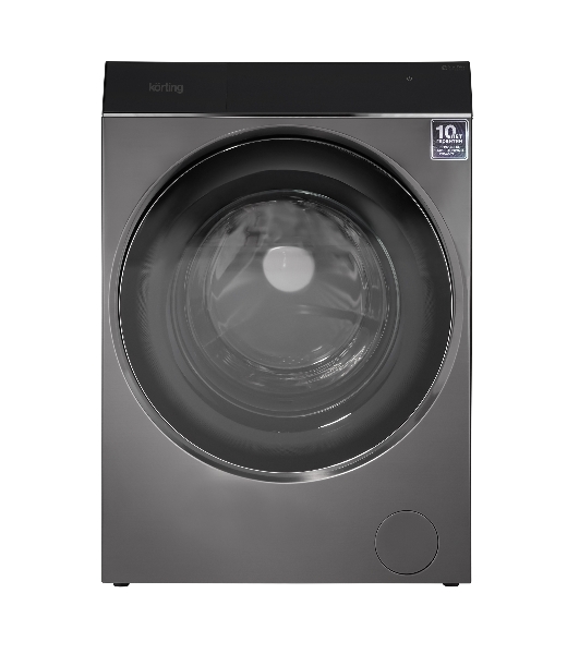 Стиральная машина Korting KWM 60DS1499 An антрацит, загрузка фронтальная 10 кг, 1400 об/мин, класс A+++
