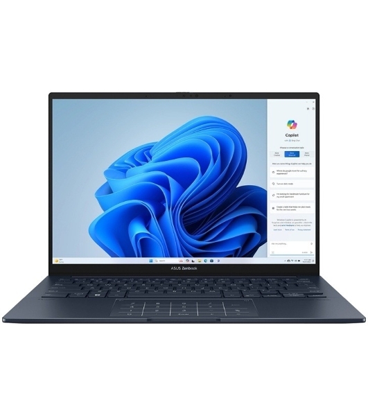 Ноутбук ASUS Zenbook 14 OLED UX3405-ST1485/14'/OLED/Intel Core Ultra 5 225H/16GB/512GB SSD/Intel Arc Graphics/Без ОС/синий/1.2kg