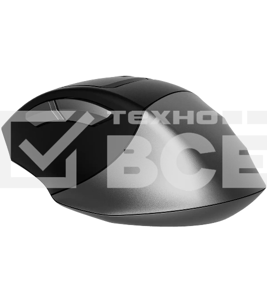 Мышь беспроводная A4Tech Fstyler FB35S серый/черный, 2000 dpi, радиоканал, Bluetooth, USB, кнопки - 5