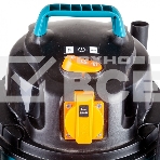 Строительный пылесос Bort BSS-1220-Pro синий, 250/1250 Вт, уборка сухая/влажная, пылесборник контейнер, 20 л, фото5