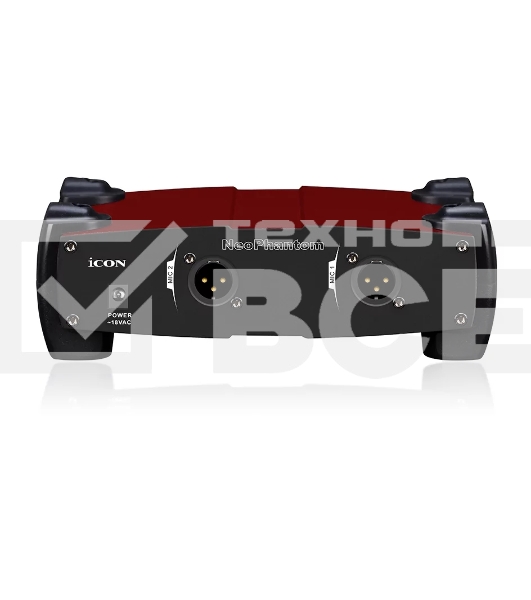 Блок фантомного питания Icon Neo Phantom 10105042001 15-25000 Гц, S/N: 117 дБ, 2 XLR/2 XLR, переключатель: фазы, фантомное питание: +48 В, БП: внешний 18 В