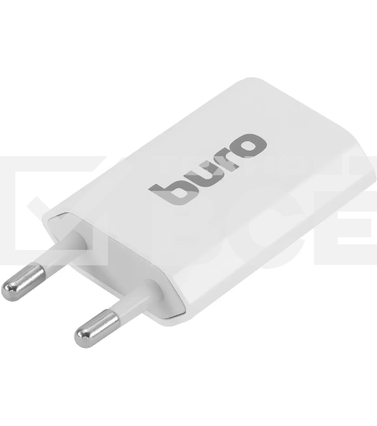 Сетевое зарядное устройство Buro TJ-164w 1A универсальное белый