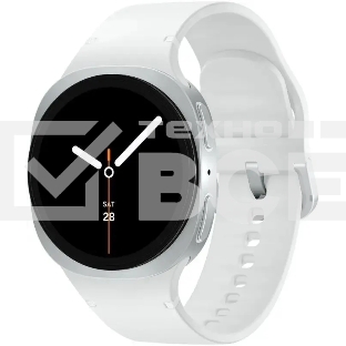 Умные часы Samsung Galaxy Watch 8 LTE 40мм 1.47' Super AMOLED корп.серебристый рем.серебристый (SM-L325FZSACAU)