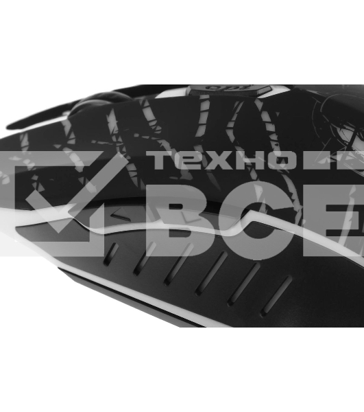 Мышь проводная Defender Dark Agent GM-590L черный, 12800 dpi, USB, кнопки - 6