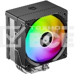 Кулер Cooler ID-Cooling SE-903-XT V2 ARGb LGA1851/1700/1200/115X/AM5/AM4 (TDP 150W, PWM, 3 тепл.трубки прямого контакта, FAN 100мм, Addressable RGb LED) RET, фото5