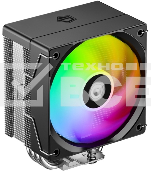 Кулер Cooler ID-Cooling SE-903-XT V2 ARGb LGA1851/1700/1200/115X/AM5/AM4 (TDP 150W, PWM, 3 тепл.трубки прямого контакта, FAN 100мм, Addressable RGb LED) RET