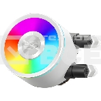 Система охлаждения Water Cooling System PCCooler DA360 Pro ARGb WH (300W, 360мм, белый, ARGb/Fans: 3x120мм, 75.8CFM, 33.7dBA, 2200RPM/Pump height 57мм, 28dBA, 3000RPM, Rad thickness 27мм/S: 1851, 1700, 1200, 20XX, 115X, AM5, AM4), фото6