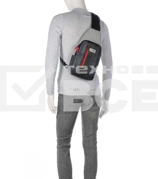 Сумка для ноутбука Piquadro Urban CA4536UB00/GRN серый/черный