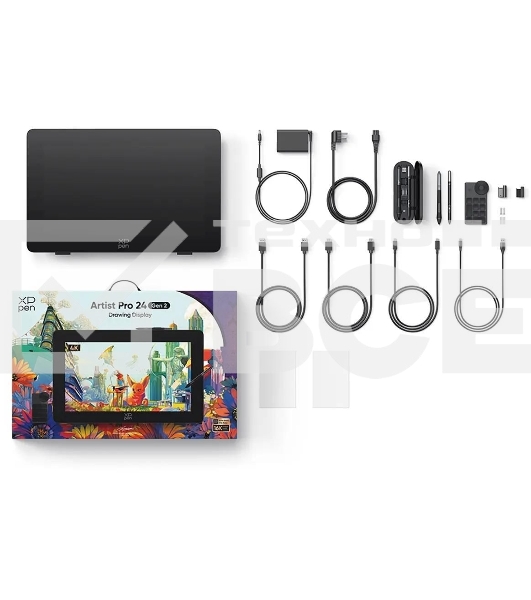 Графический планшет-монитор XPPen Artist Pro 24 USB Type-C/USB/HDMI/DisplayPort черный