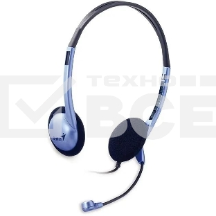 Гарнитура Genius HS-02B (31710037100) 2х mini jack 3.5mm