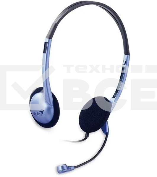 Гарнитура Genius HS-02B (31710037100) 2х mini jack 3.5mm