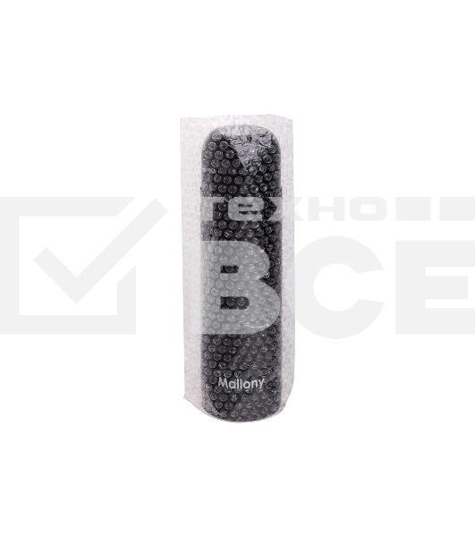 Термос из нерж. стали SOLIDO, 0,5 л, черный