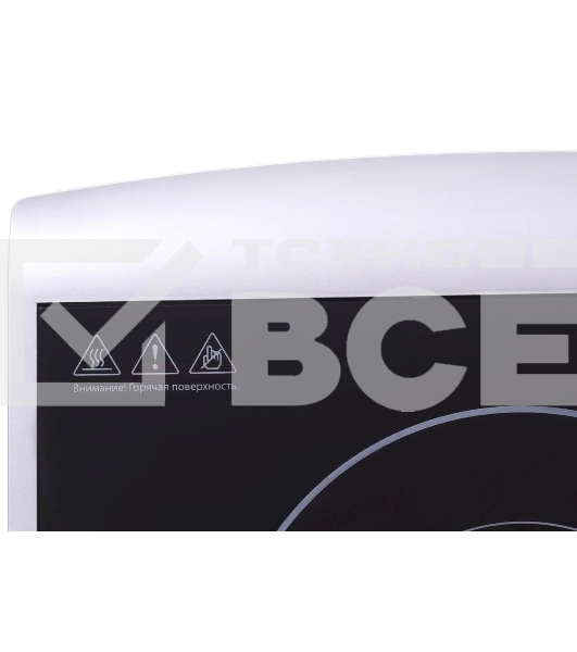 Плита настольная электрическая Hyundai HYC-0103 серебристый/черный стеклокерамика (настольная)