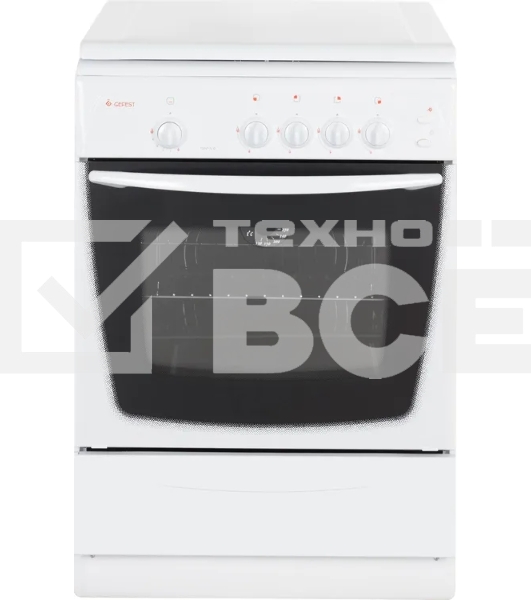 Плита газовая Gefest ПГ 1200 С6 белый, конфорок 4 шт, духовка 63 л, 60 см x 85 см x 60 см