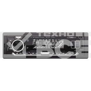 Автомагнитола AURA FIREBALL-303BT, 1 DIN, Bluetooth, USB Type-A, AUX