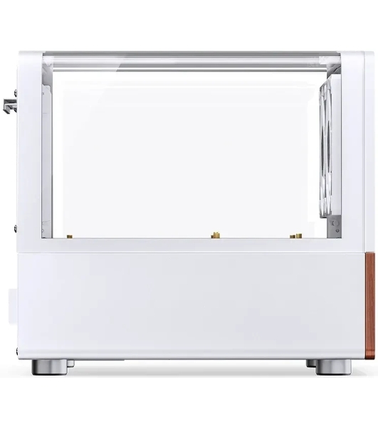 Корпус Jonsbo V12, Micro-Tower, белый, 2 x 120 мм