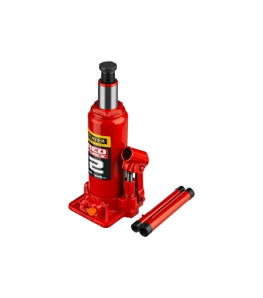 Домкрат STAYER 43160-2_z01  гидравлический бутылочный red force 2т 181-345мм