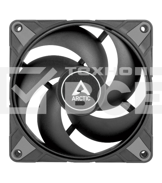 Вентилятор для корпуса Arctic P12 Max черный, 120 мм, 3300 об/мин, 25.3 дБ, 4 pin