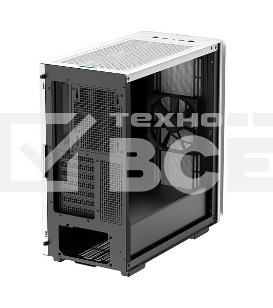 Компьютерный корпус Deepcool CK500 WH белый без БП ATX 2x120мм 1x140мм 2xUSB 3.0 audio bott PSU
