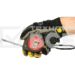 Рулетка Matrix status 3 fixations 5мх19мм двухкомпонентный корпус 3 фиксации ленты, фото3