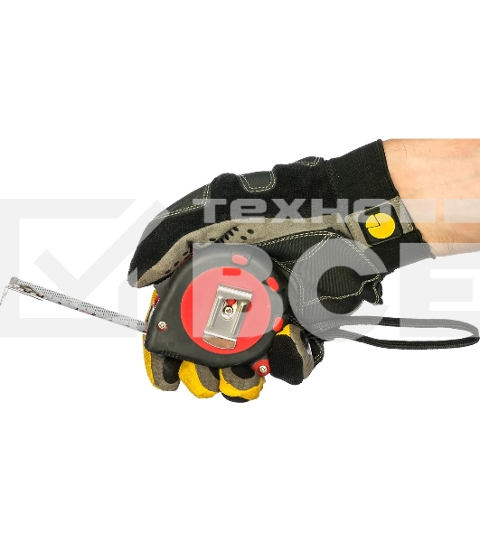 Рулетка Matrix status 3 fixations 5мх19мм двухкомпонентный корпус 3 фиксации ленты