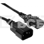 Кабель-удлинитель Premier 5-284 IEC C13 IEC C14 1.8м (5-284(0.5) 1.8) черный (Bulk), фото2