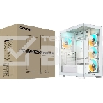 Компьютерный корпус Gigabyte GB-C500PI ST белый без БП ATX 3x120mm 6x140mm 2xUSB3.0 1xUSB3.1 audio bott PSU, фото8
