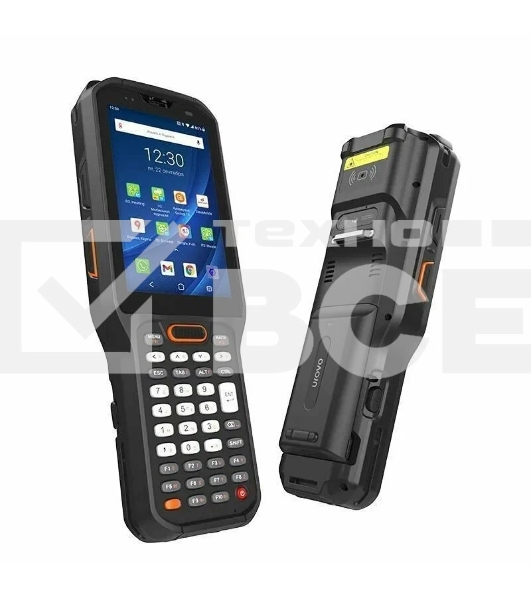 Терминал сбора данных Urovo RT40 (RT40-SS5S10E4011SQ) 2D Imager Standard Range Zebra SE4750 SR, 4/64 ГБ, Android 10, Wi-Fi, Bluetooth, USB Type-C, NFC, GPS, 4G (LTE), GSM, 4 