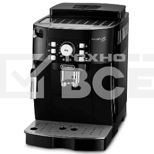 Кофемашина автоматическая DeLonghi ECAM21.117.B черный, исп. кофе - зерновой/молотый, 1.8 л, 1450 Вт, 15 Бар