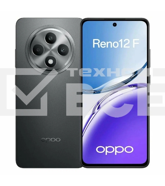 Смартфон Oppo Reno 12F, 8/256Gb, серый