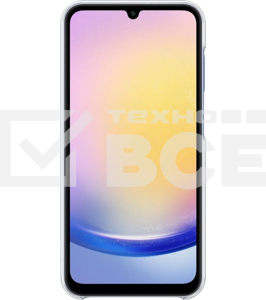 Чехол (клип-кейс) Samsung для Samsung Galaxy A25 Clear Case A25 прозрачный (EF-QA256CTEGRU)