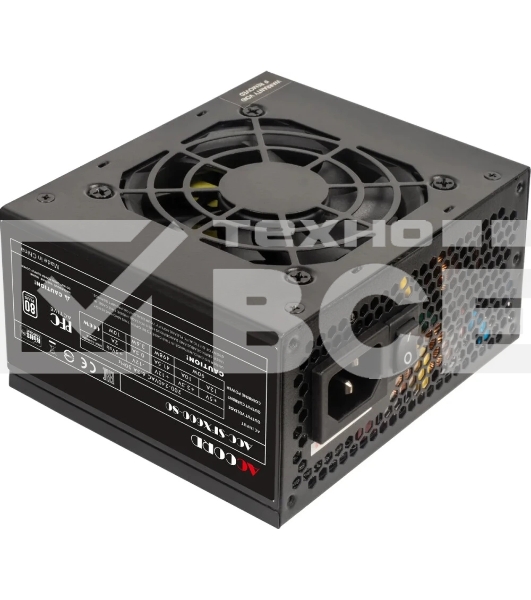 Блок питания Accord  ACC-SFX600-80, 600Вт, 80мм,черный