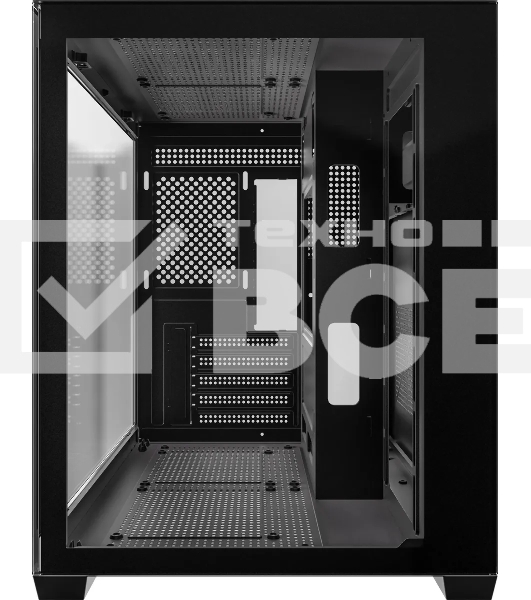 Компьютерный корпус Accord ACC-ZMS03B черный без БП mATX 3x120мм 1xUSB2.0 1xUSB3.0 1xUSB3.1 audio