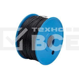 Проволока упаковочная в ПВХ Rexant 09-0102 черная, бухта 250 м