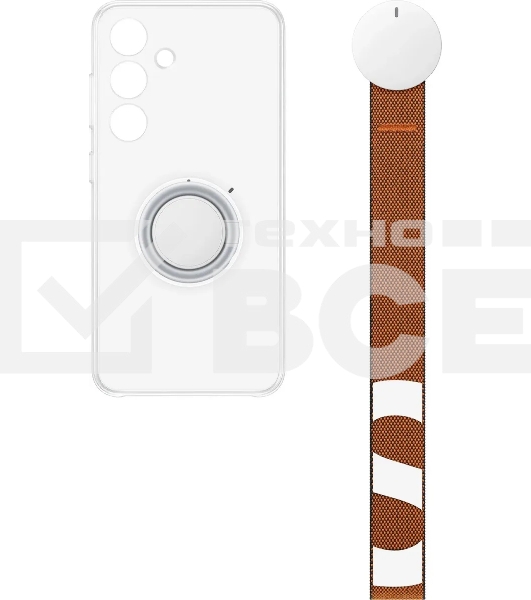 Чехол (клип-кейс) Samsung для Samsung Galaxy S24 S24 прозрачный (EF-XS921CTEGRU)