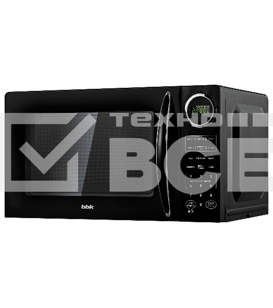 Микроволновая печь BBK 23MWS-907S/B (черный)