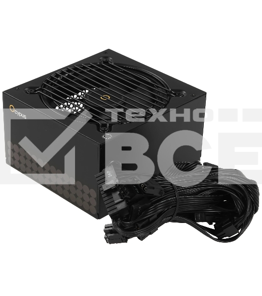 Блок питания 400W Ocypus Beta P400 BK (ATX, APFC, 20+4 pin, 120мм fan, PCI-E 6+2Px2, 3xSATA) (Beta-P400-N1HDBK024X-EU)