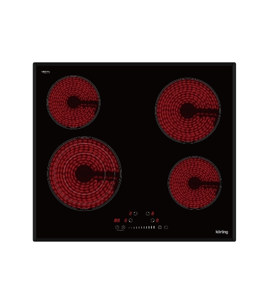 Электрическая варочная панель Korting HK 63500 B черный