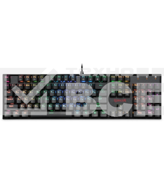 Клавиатура проводная игровая REDRAGON MITRA (USB, MAGN. RED, RGb)