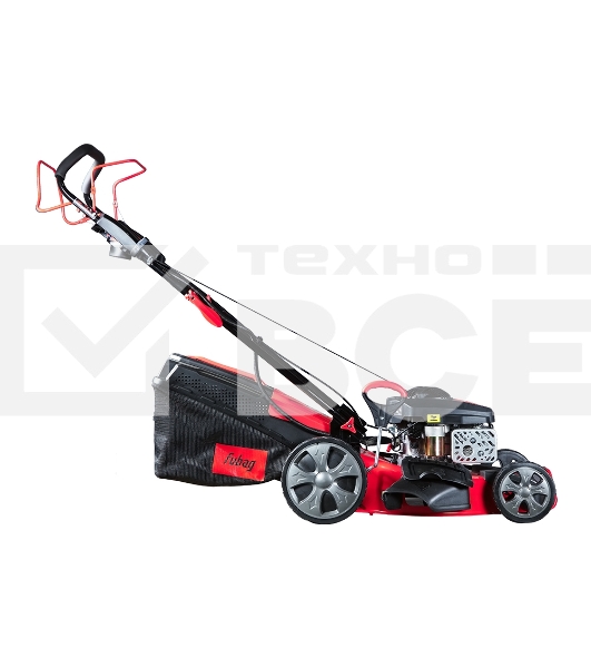 Газонокосилка бензиновая FUBAG FPL 46 SM ES (мощность 2,5, двигатель 4 тактный самоходна, ширина скаш 53 см, высота скаш мм 32/36/43/50/57/64/71/80, Мульчирование да, травосборника, л 65) 41050